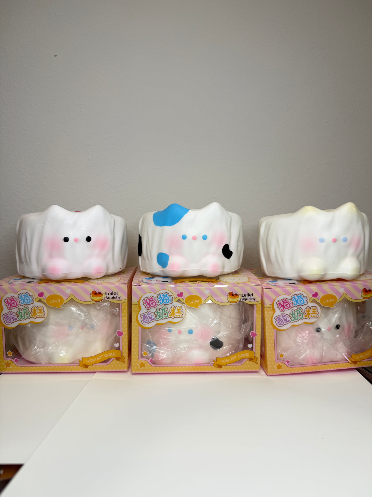 LeiLei Yogurt Cat Squishy