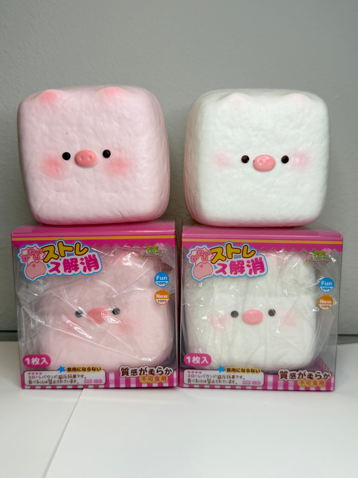 ChaCha Pig Tofu Squishy