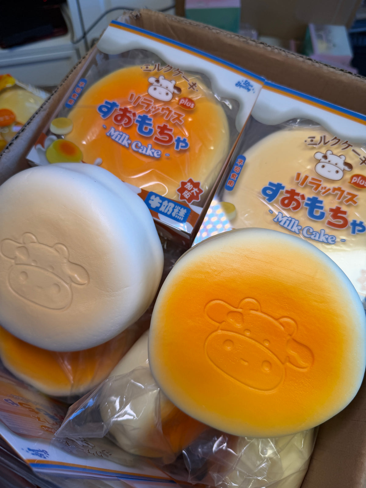Lisa Jumbo Cheesecake Squishy