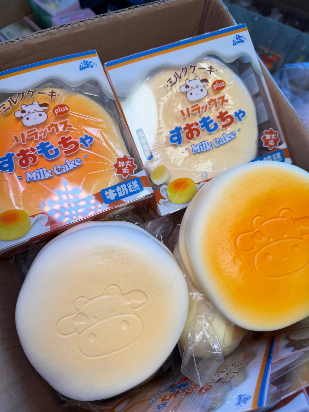 Lisa Jumbo Cheesecake Squishy