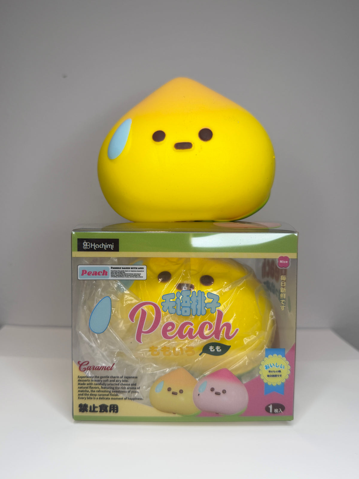 Hachimi Peach Squishy