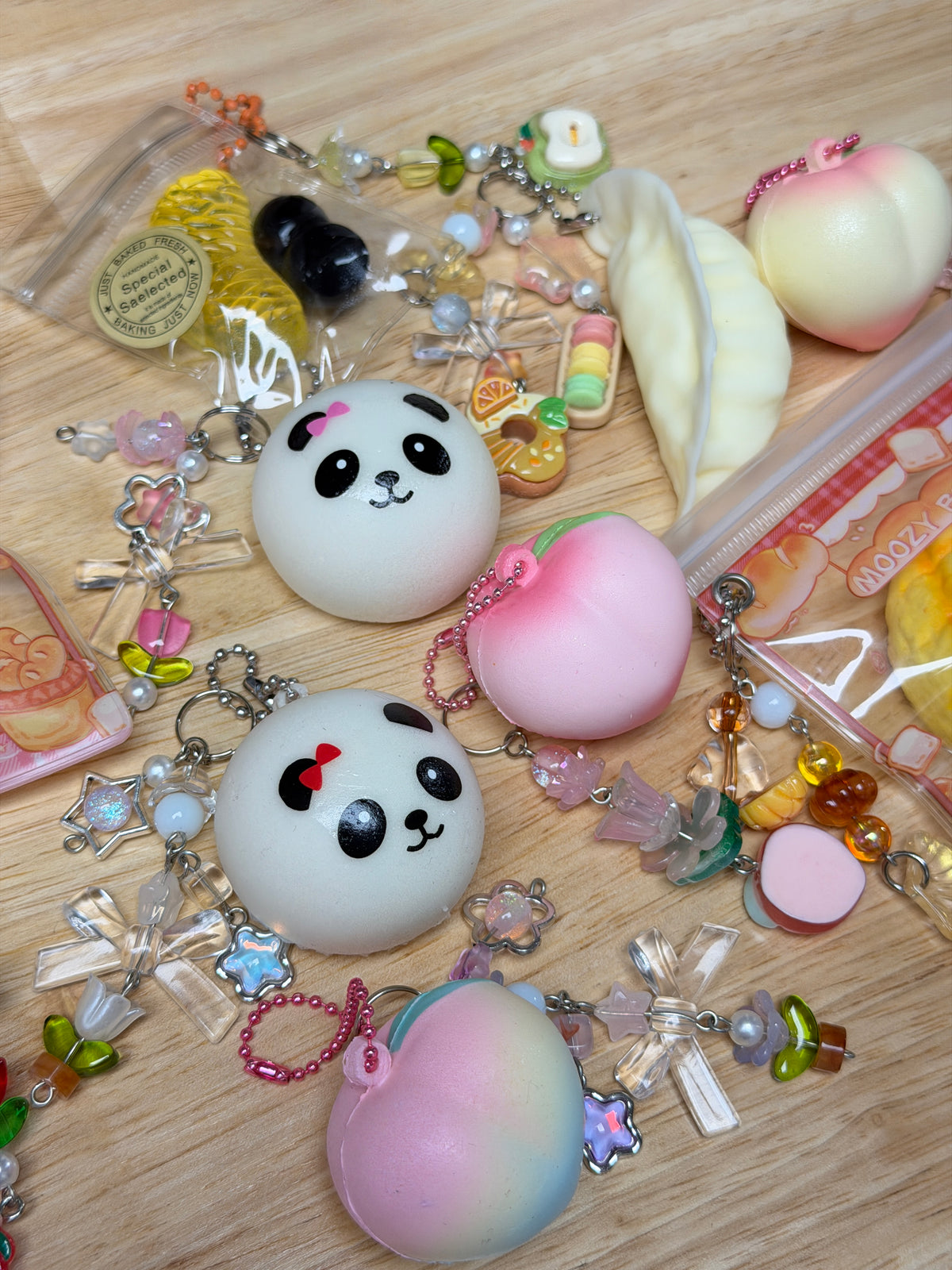 Handmade Squishy Keychain