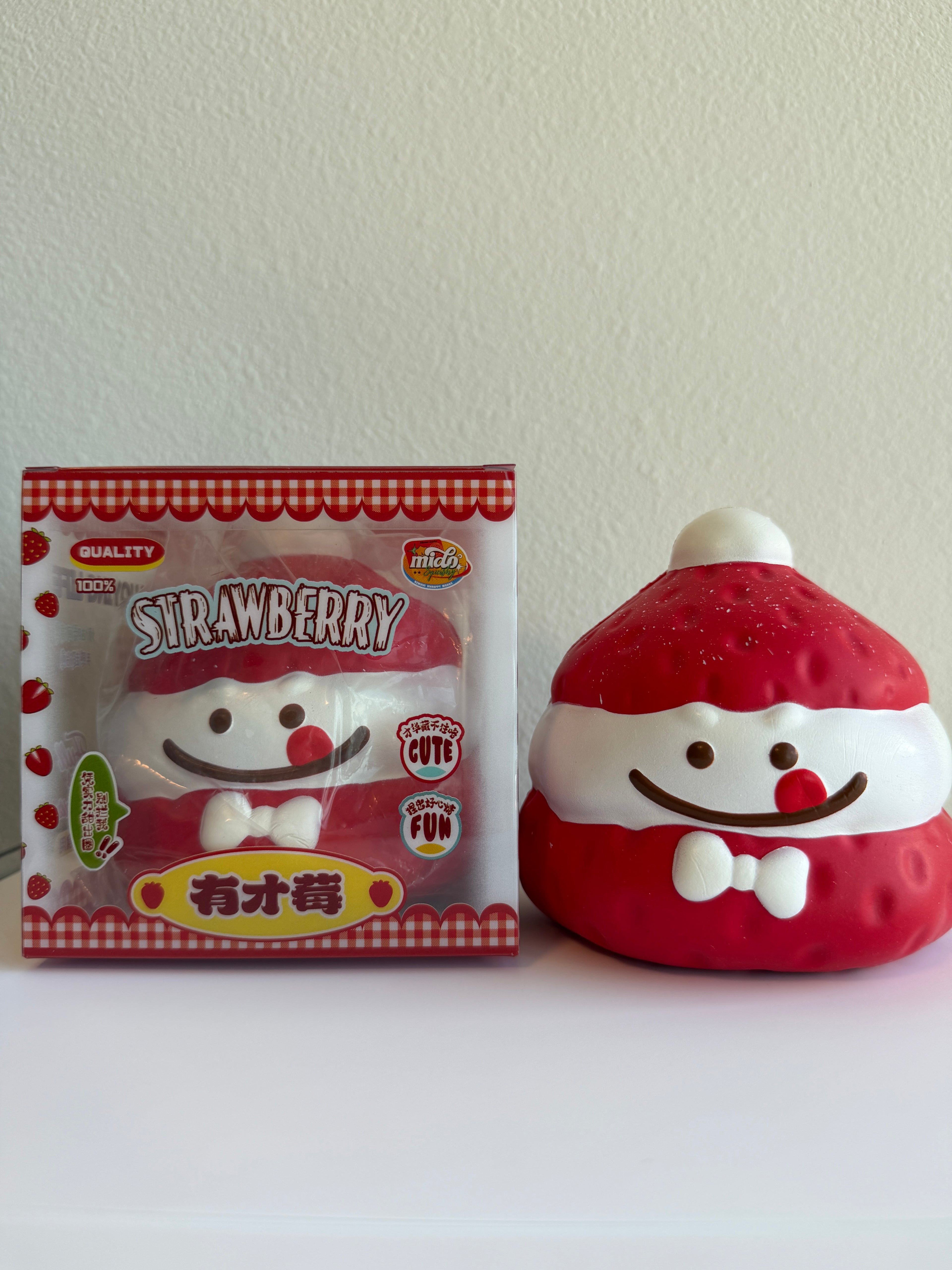 Mido Strawberry Squishy