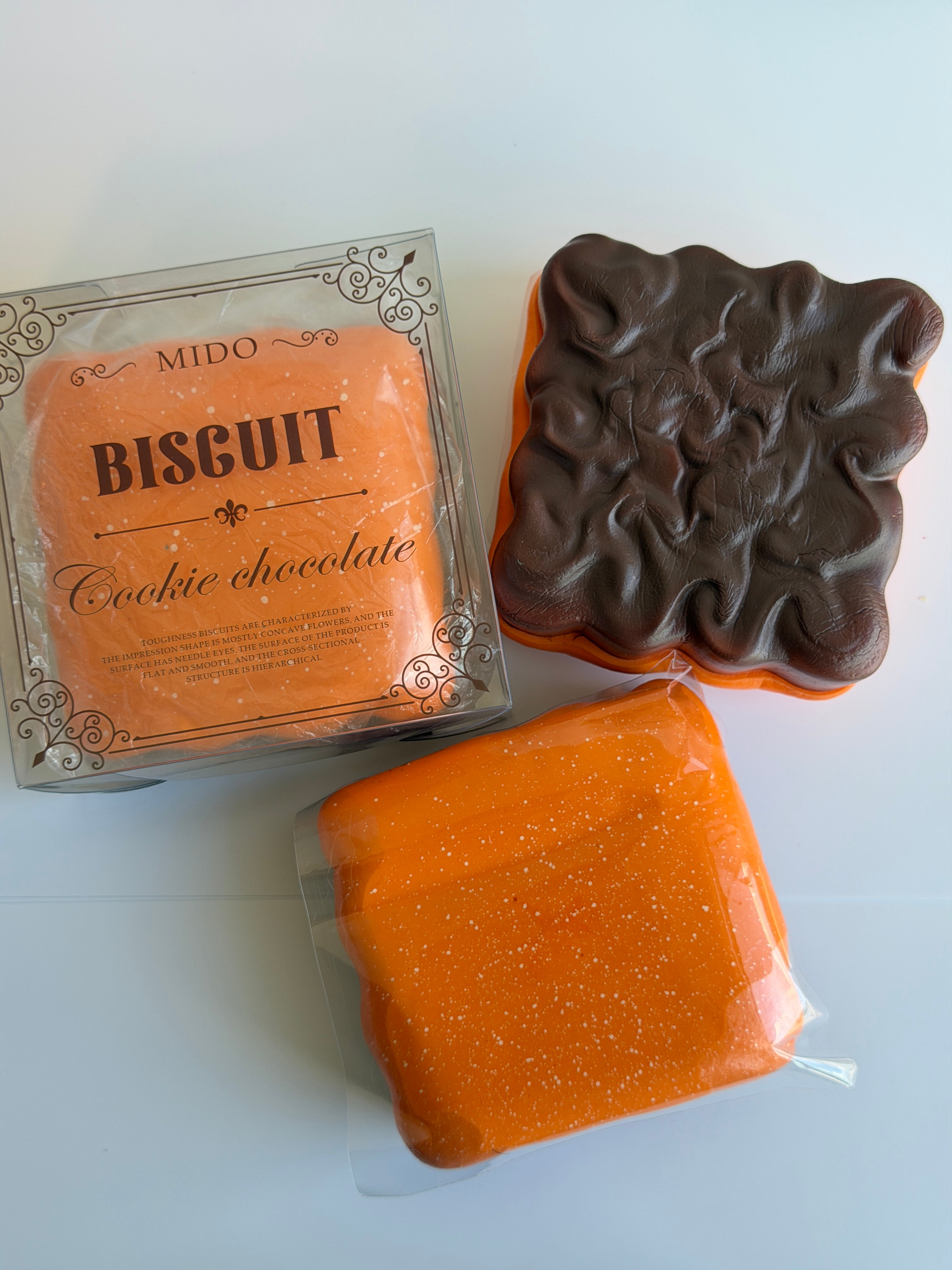 Mido Chocolate Cookie Squishy