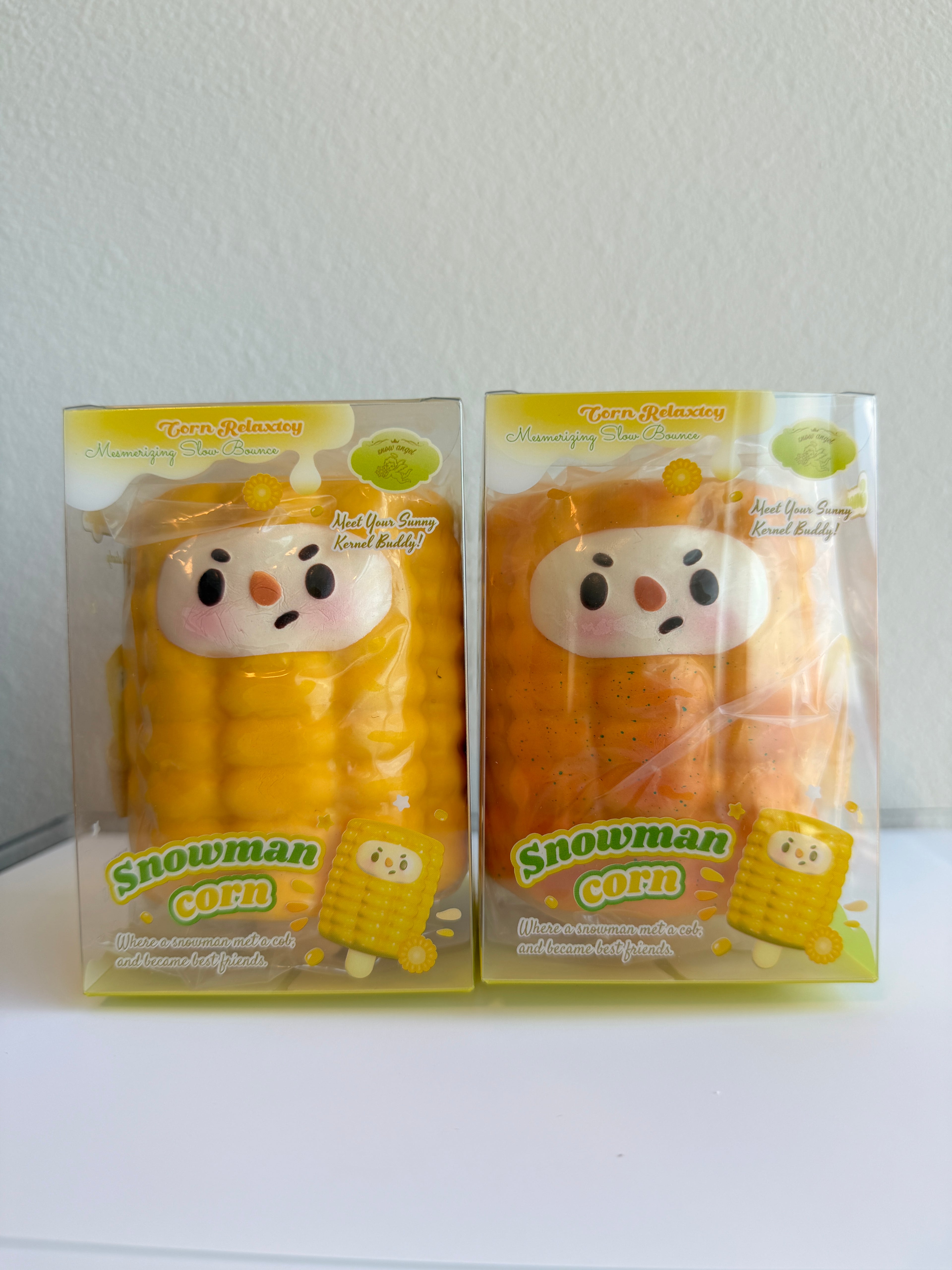 Lisa Snowman Corn Squishy