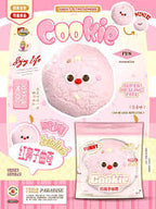 Mido Red Nose Pink Cookie Squishy